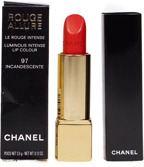 chanel incandescente 97|Chanel Incandescente Rouge Allure Luminous Intense Lip.